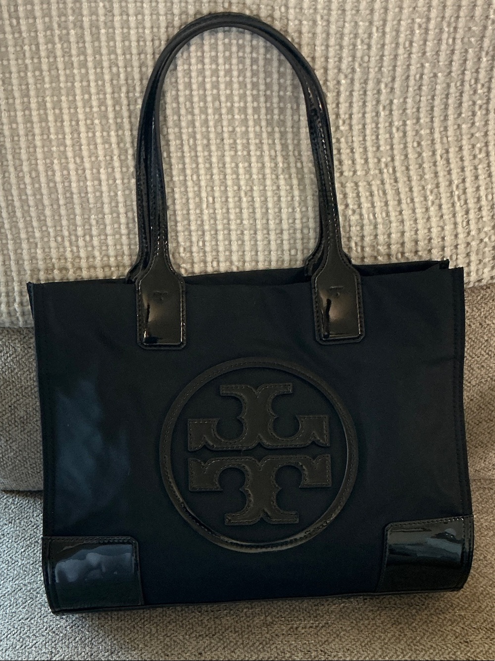 Tory Burch Ella Patent Nylon Tote - NWOT